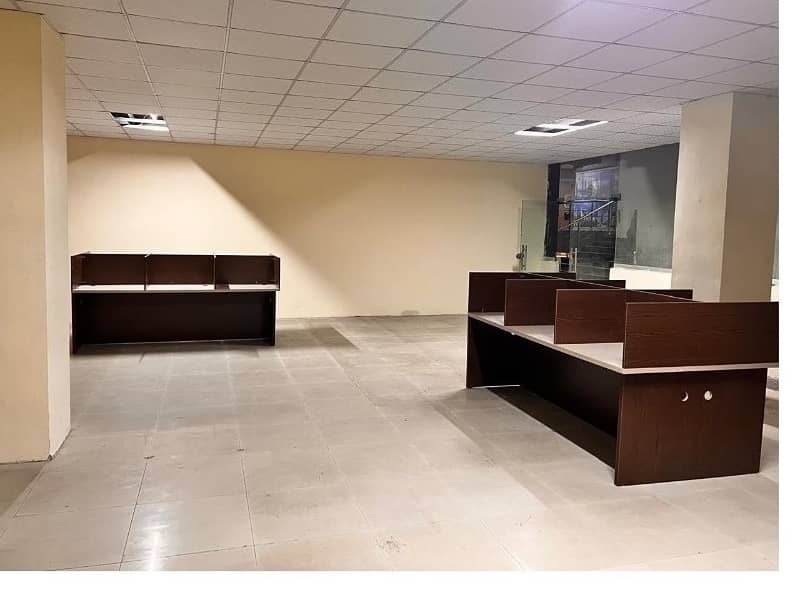 Area 1200 square Feet Brand New Corporation Office Available For Rent in Main Boulevard Road Gulberg 3 Lahore 1