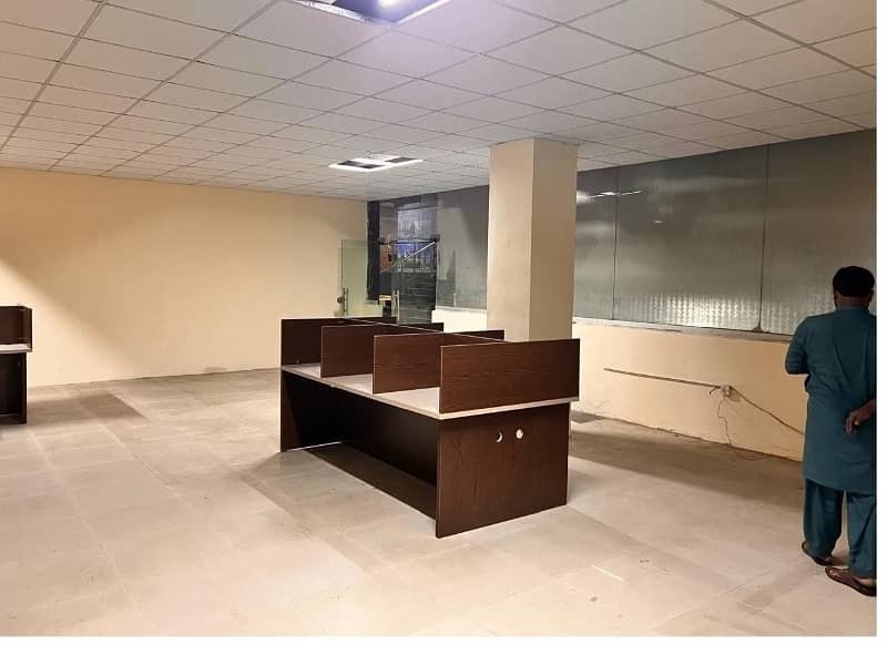 Area 1200 square Feet Brand New Corporation Office Available For Rent in Main Boulevard Road Gulberg 3 Lahore 8