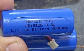 Lithium battery 4000mah PowerSupply With Wire & Rechargeable For Home