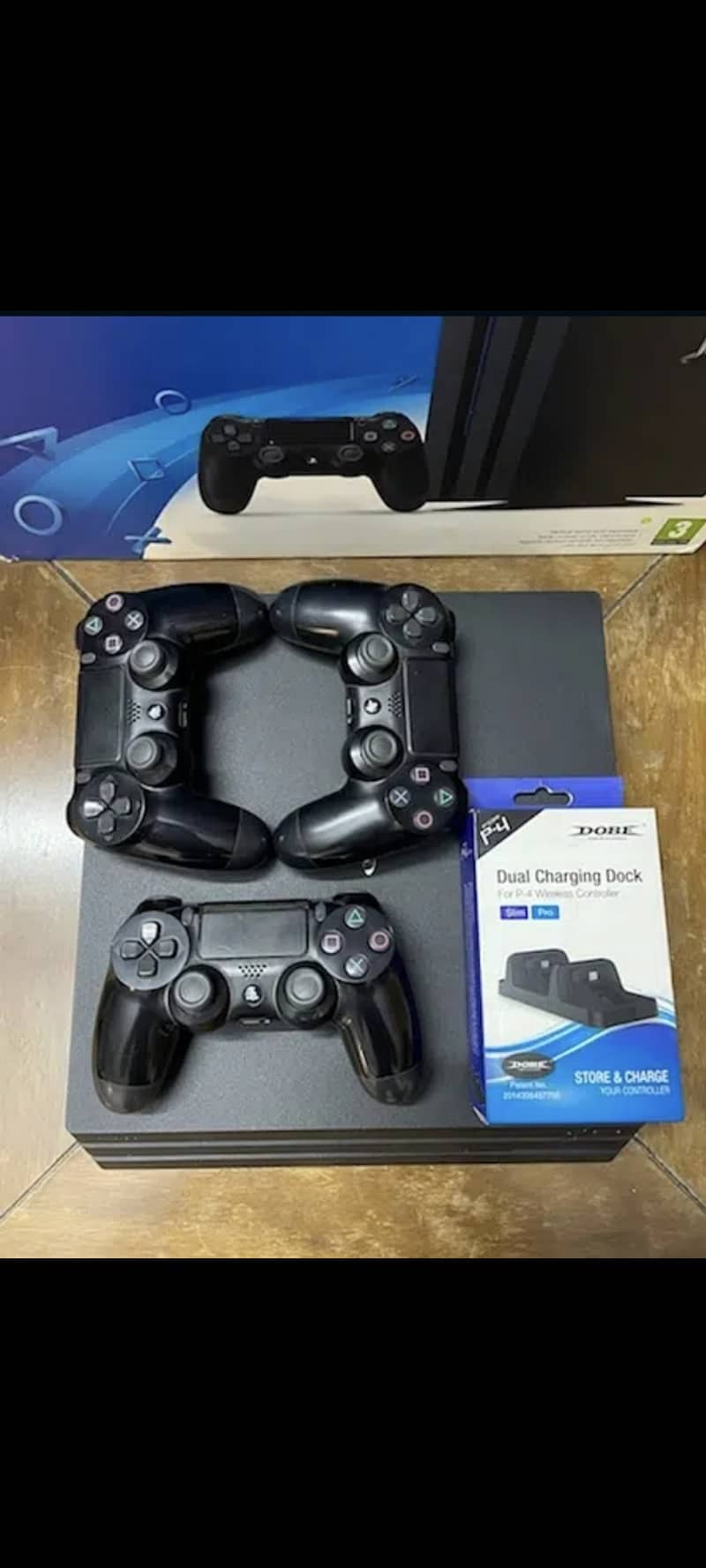 Sony PS4 Pro game 1TP Warranty ma hai New hai no open no Repair 1