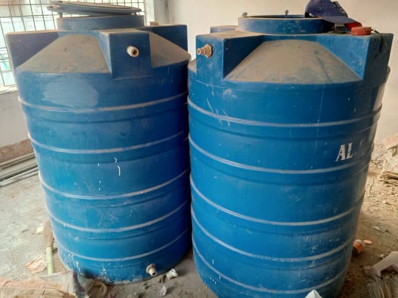 Fiber Water Tanks Quantity 2 2