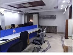 Area 2000 Square Commercial Corporate Office Available For Rent In Maulana Shaukat Ali Road Faisal Town Lahore