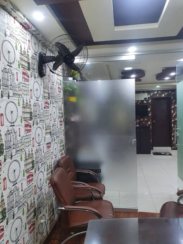 NEAR 26 STREET VIP LAVISH FURNISHED OFFICE FOR RENT WITH LIFT WITH GENERATOR 4