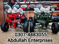 125 cc brand New Jeep model ATV Quad Bike for sale delivery all Pak