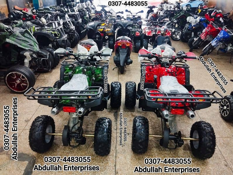 125 cc brand New Jeep model ATV Quad Bike for sale delivery all Pak 1