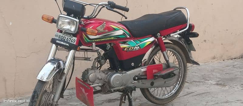 Honda CD 70 total janmon 0