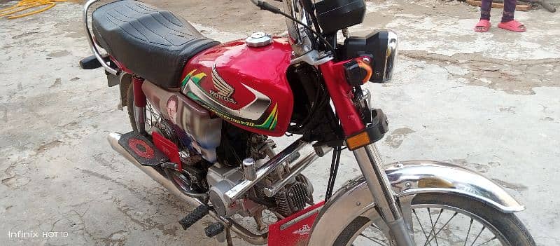 Honda CD 70 total janmon 1