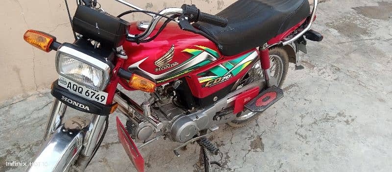 Honda CD 70 total janmon 2