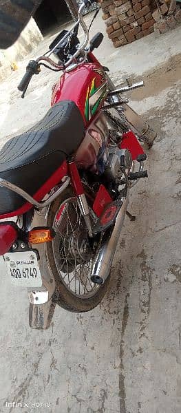 Honda CD 70 total janmon 4