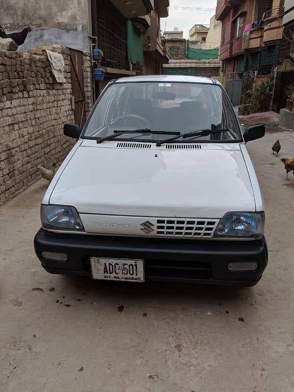 Suzuki Mehran VXR 2017 islamabad num urgent sale reasonable prise 1