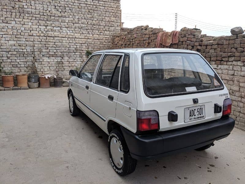 Suzuki Mehran VXR 2017 islamabad num urgent sale reasonable prise 4