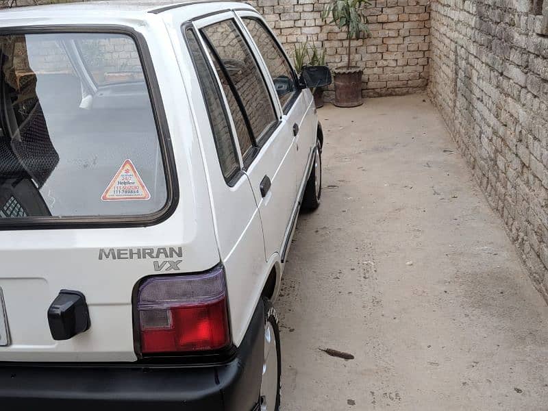 Suzuki Mehran VXR 2017 islamabad num urgent sale reasonable prise 6