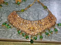 Bridal walima jewellery set