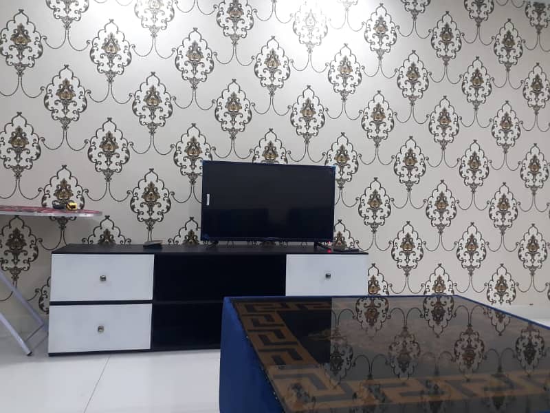 One bed furnished apartment for rent bahria town civic center phase 4 0