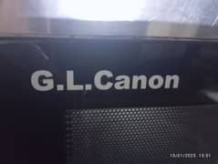 G L Canon  microwave oven