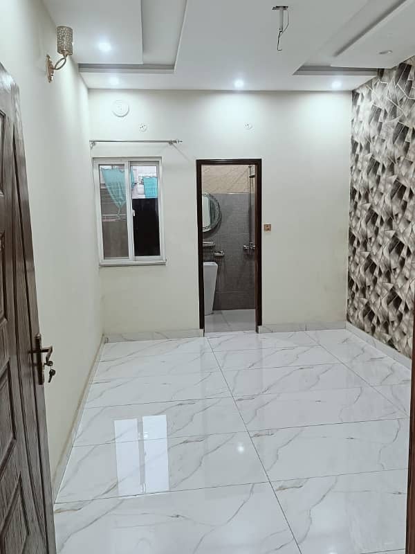 5 Marla Brand New House For Sale Near Canal Road And Emporium Mall Solid Construction Gated Area Near Park Market And Mosque 17