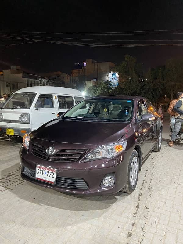 Toyota Corolla GLI 2012 original condition car 1