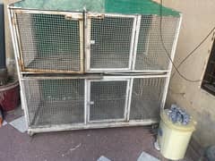 iron cage/pinjra for birds and hens and pigeon for sale