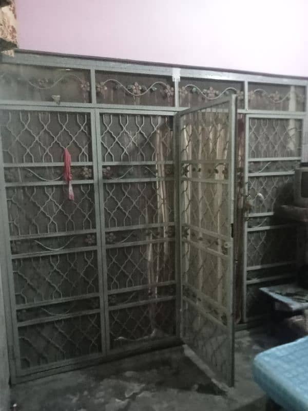 Iron grill door 4 pieces 1