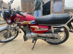 honda 125 red color