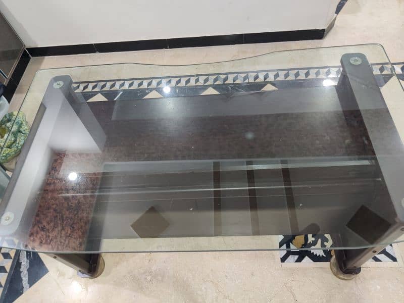 Office Table with 9mm Glass 8