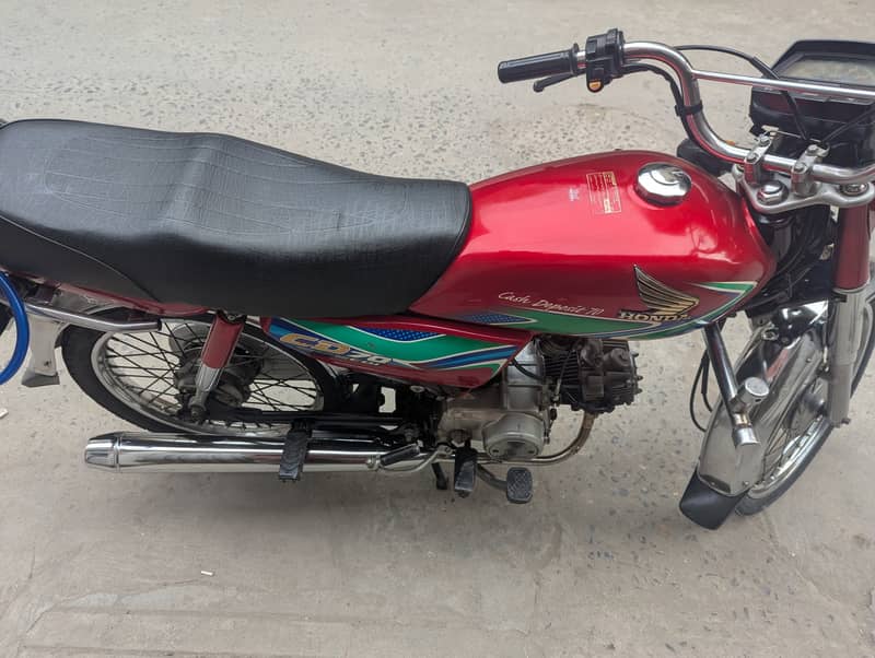 Honda CD 70 Model 2018 4