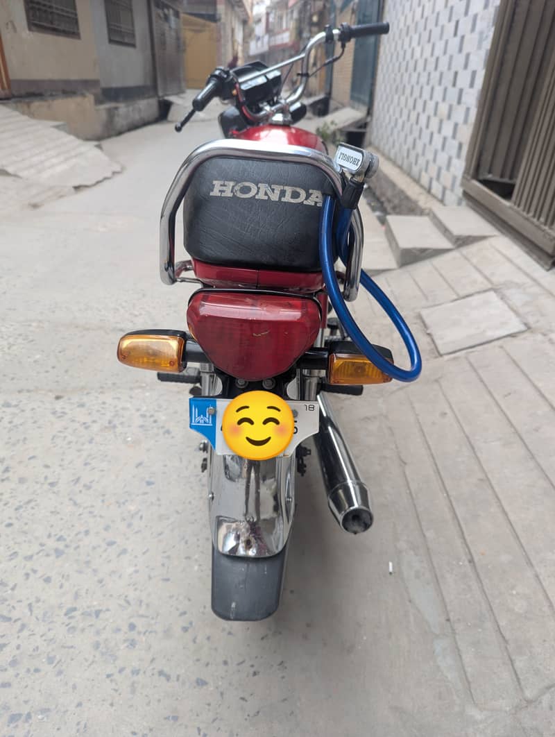 Honda CD 70 Model 2018 5