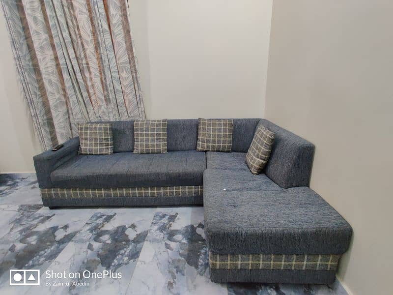 5 seaters L type sofa 2