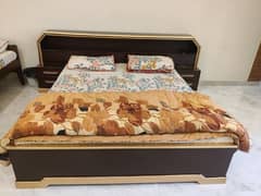 Antique Luxury Bed Set with Dressing & Chairs