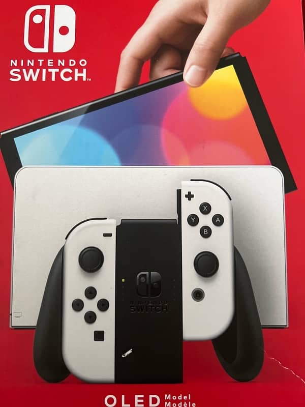 Nintendo switch oled new model used 1 month 3