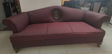 Red Sofa Set 7 Seater