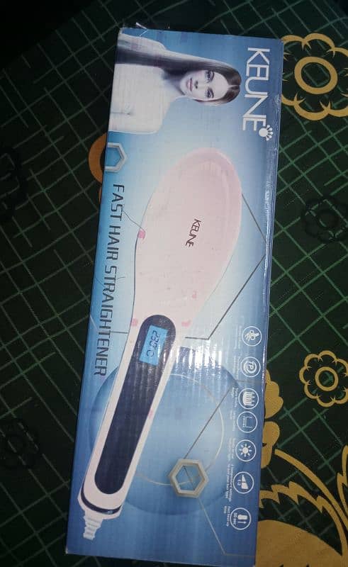 Hair Brush straightener 2