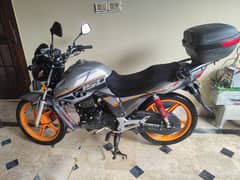 Honda CB150 F silver colour 2023