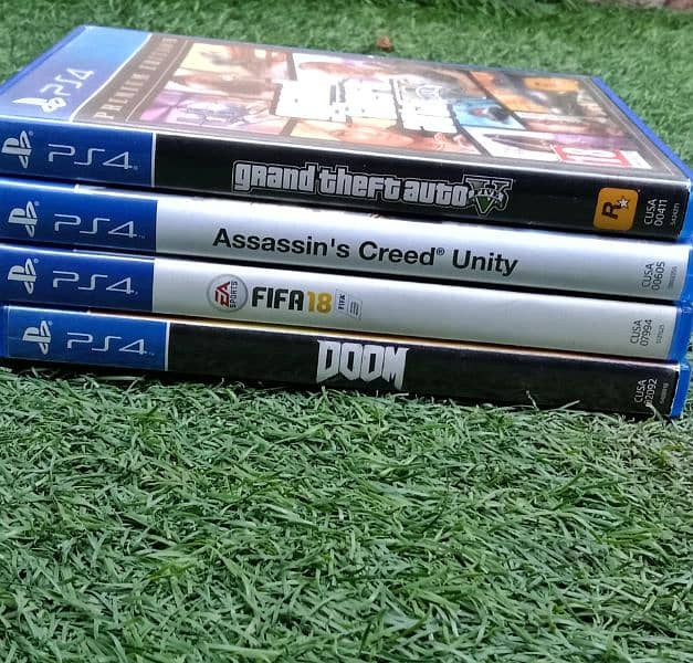 PS4 games used 0