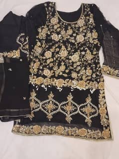 kamdar shalwar kameez and dupatta part dress