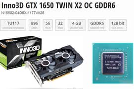 Inno3D GTX 1650 TWIN X2 OC GDDR6