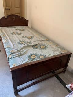 Wooden Single Bed