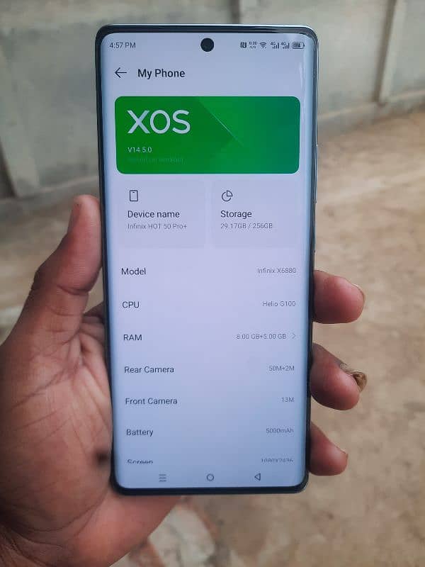 Infinix hot 50Pro+ 1