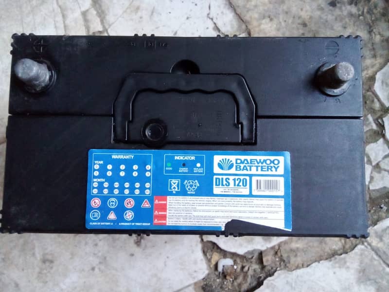 Used UPS/Solar/Generator Battery Daewoo 120 1