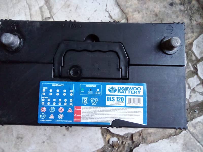 Used UPS/Solar/Generator Battery Daewoo 120 4