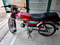 Honda 70cc. for sale original baick . . Lahore modal town s. block