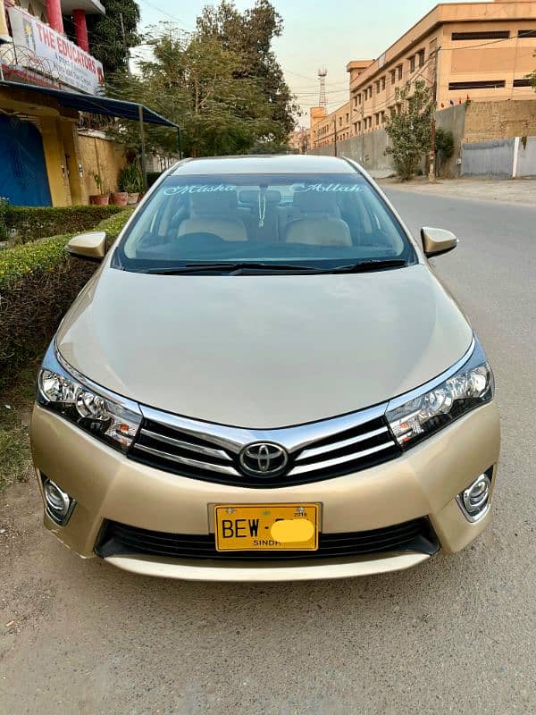 Toyota Corolla Altis Grande 2015/2016 automatic 2