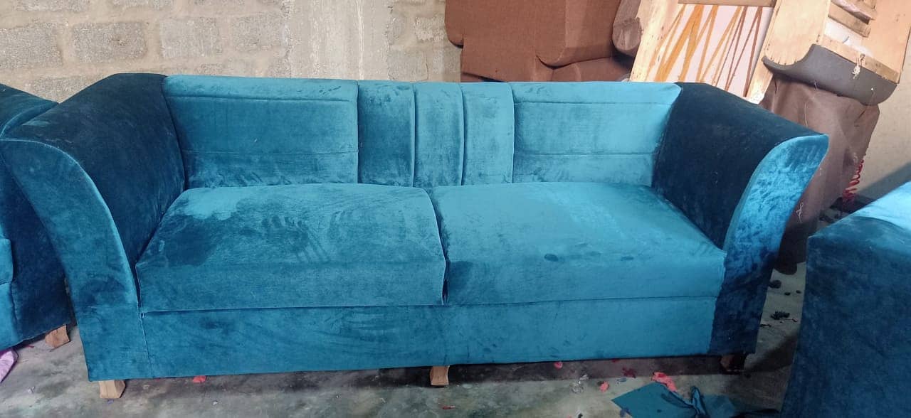 L shape sofa / sofa set / sofa repair / fabric change / sofa poshish 7