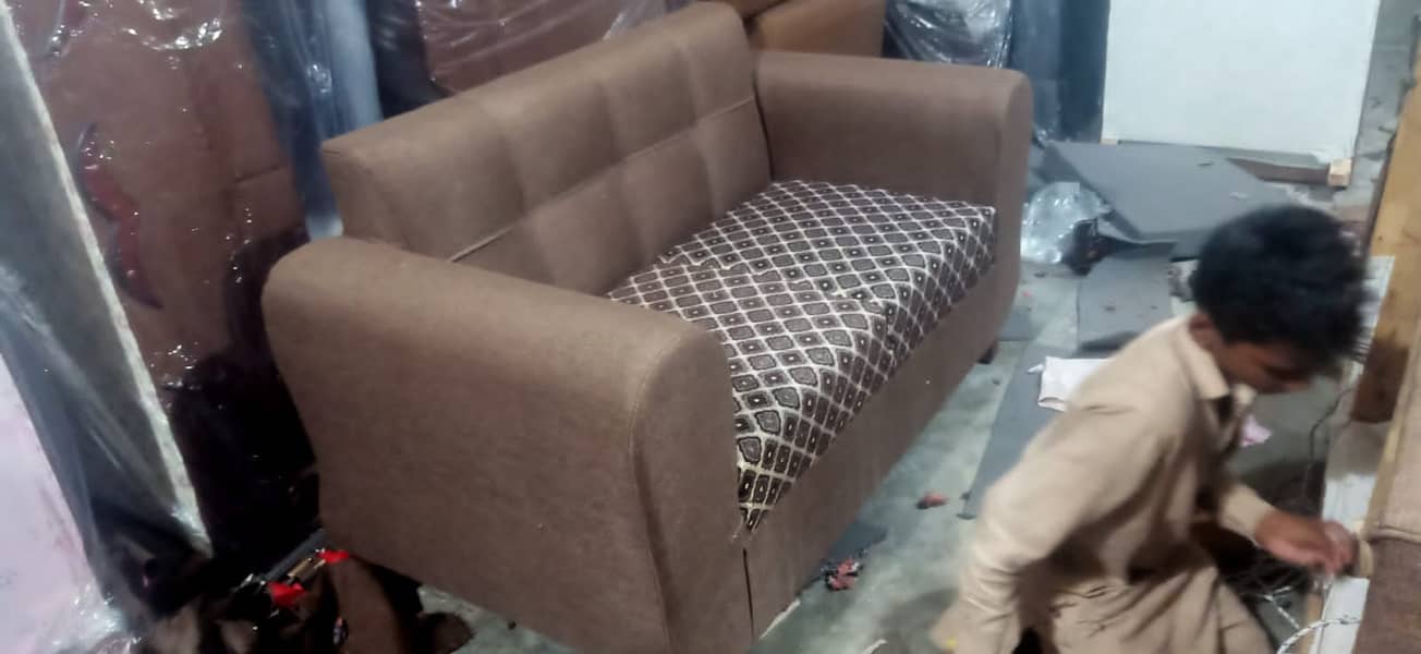 L shape sofa / sofa set / sofa repair / fabric change / sofa poshish 14