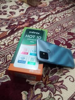 Infinix hot 10 with Box