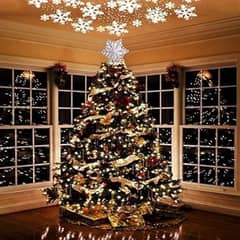 OURWARM CHRISTMAS TREE TOPPER PROJECTOR WALL LIGHT