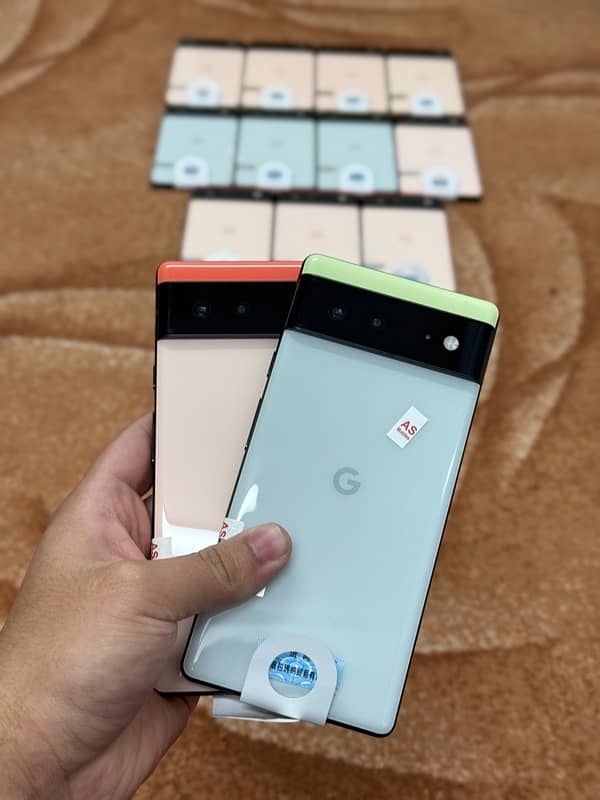 Google Pixel 6, 6a, 6Pro, 7, 7a, 7pro, 8, 8pro All available approved 5