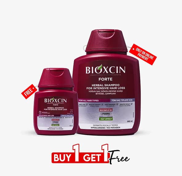 Bioxcin Dermagen Forte Herbal Shampoo | Buy 1 Get 1 Free 0