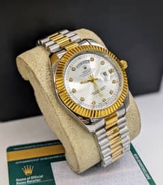 Luxury Rolex Watch Packaging with Accessories