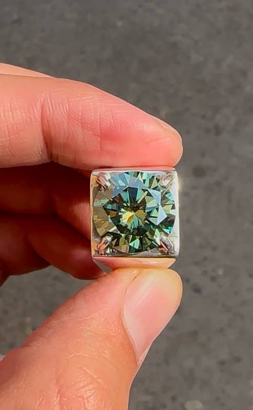 Green Daimond Moissanite 0